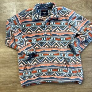 Southern Marsh Multicolor Fleece Pullover